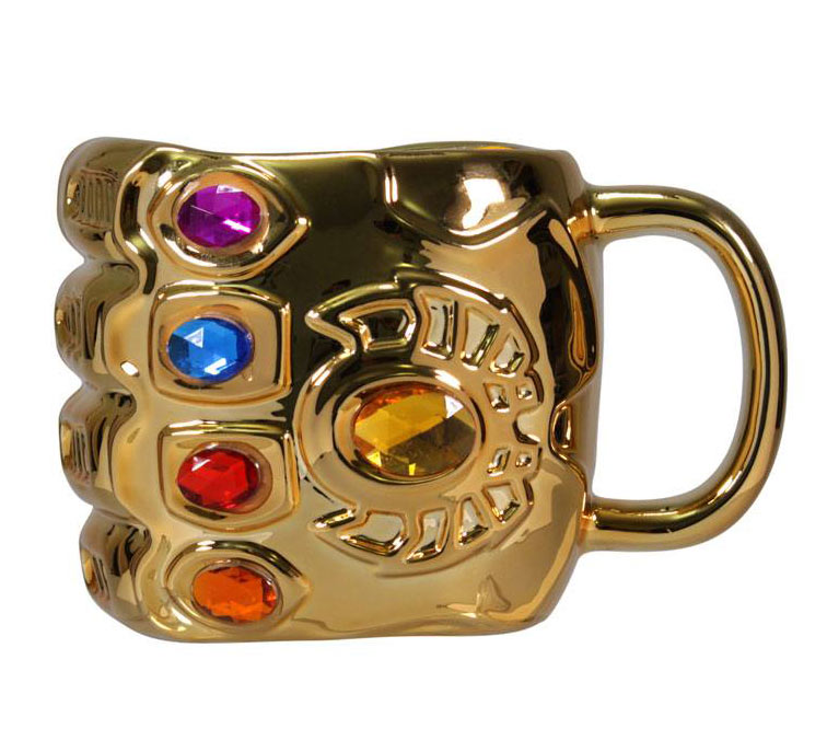 Taza 3D Infinity Gauntlet. Vengadores: Infinity War. Marvel Cómics. Modelo 2