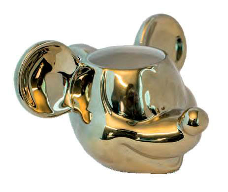 Taza 3D Mickey Mouse dorada