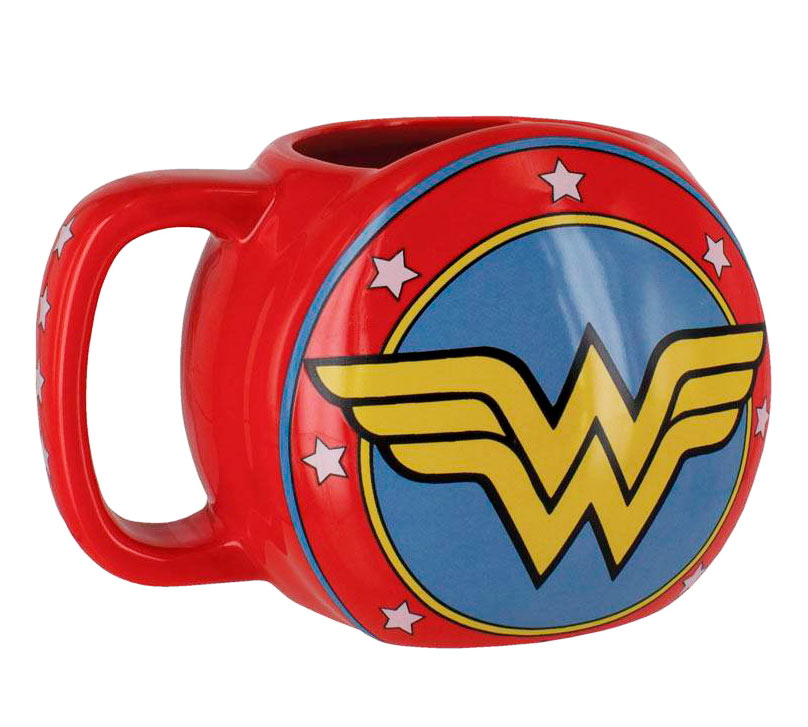 Taza 3D Wonder Woman. DC Cómics