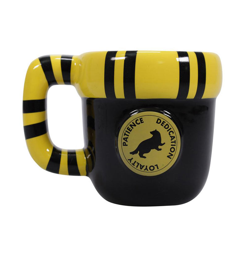 Taza 3D casa Hufflepuff Harry Potter