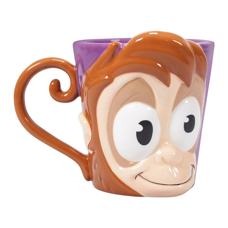 Taza 3D mono Abú. Aladdín. Disney
