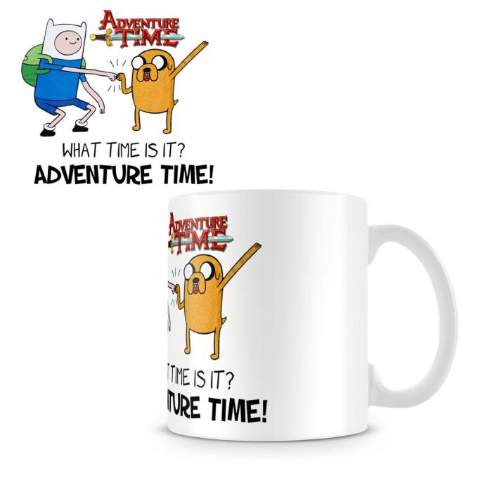 Taza Adventure in Time (Hora de Aventuras). What time is it?
