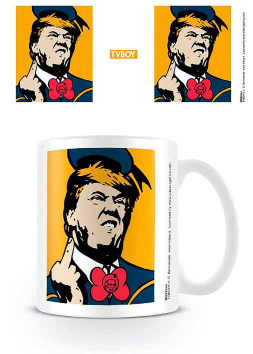 Taza Angry Donald Trump. Línea TVBOY. Pyramid International