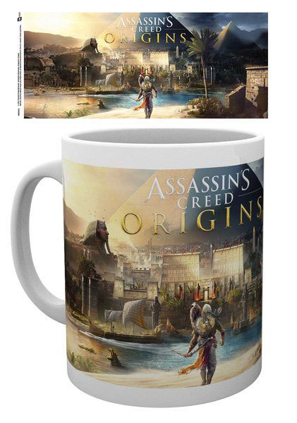 Taza Assassin's Creed Origins. Cover