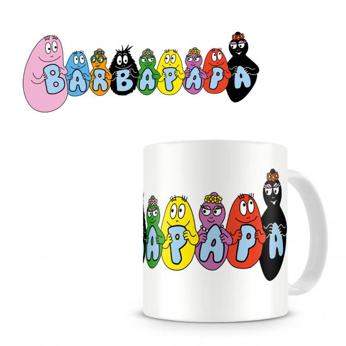 Taza Barbapapá