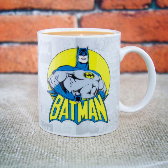 Taza Batman clásico. DC Comics