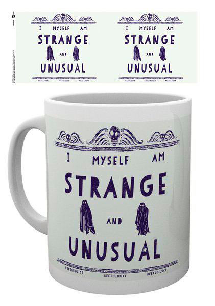 Taza Beetlejuice (Bitelchús) Strange and Unusual