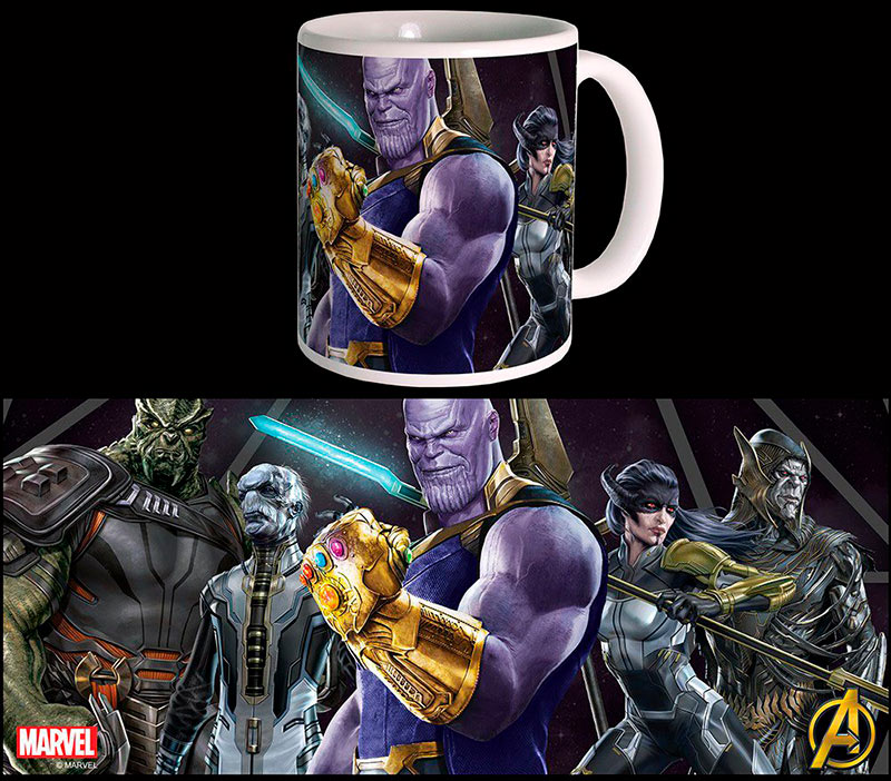Taza Black Order. Vengadores: Infinity War