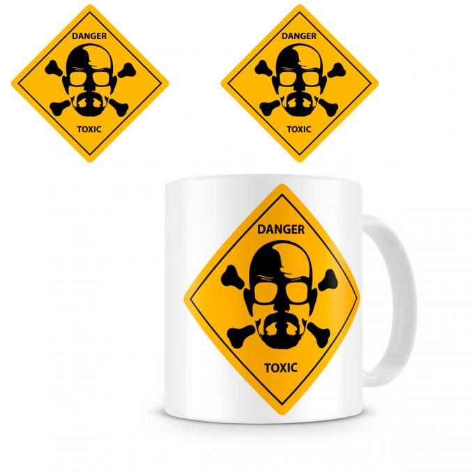 Taza Breaking Bad. Heisenberg Danger Toxic