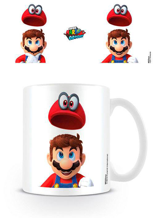 Taza Cap Pop Off. Super Mario Odyssey