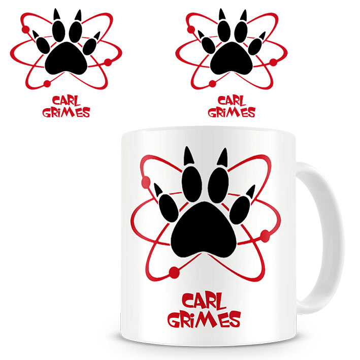 Taza Carl Grimes.The Walking Dead
