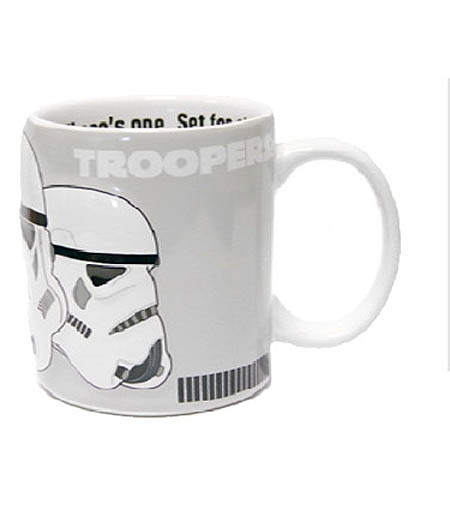 Taza Cerámica 2D Stormtrooper. Star Wars. Joy Toy