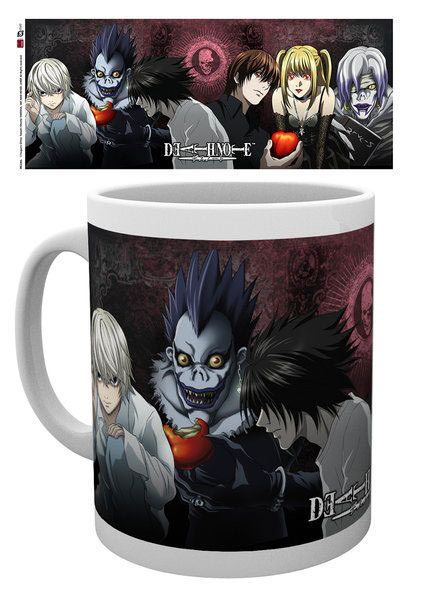 Taza Characters. Death Note. Gaya Entertainment