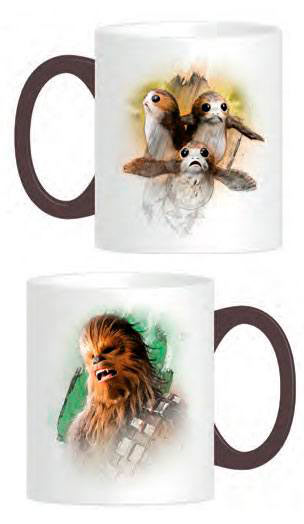 Taza Chewie & Porgs Star Wars Episodio VIII