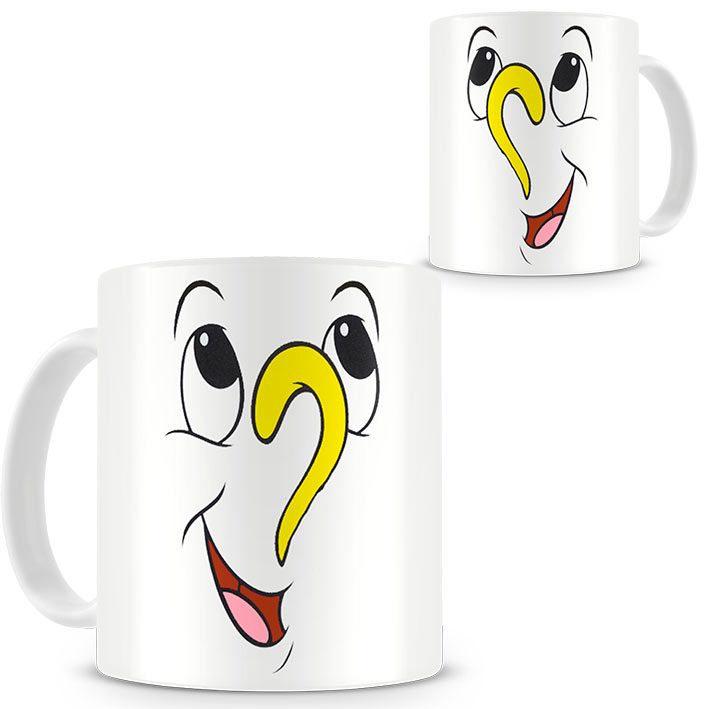 Taza Chip. La Bella y la Bestia