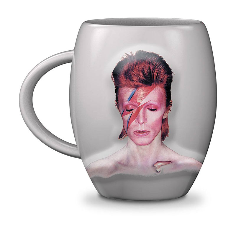 Taza David Bowie Oval álbum Aladdin Sane 475 ml