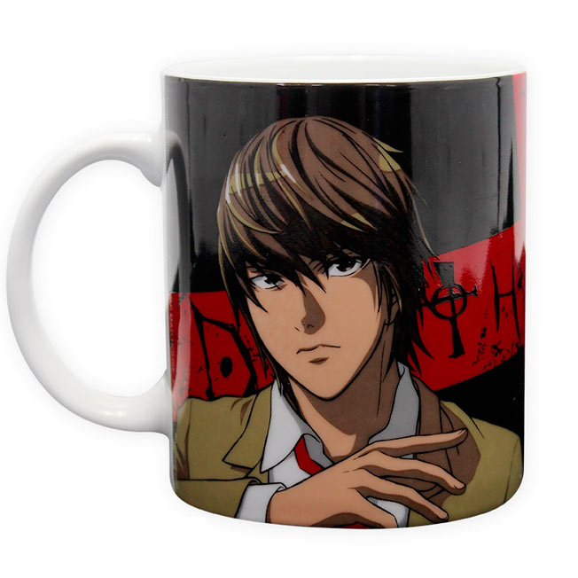 Taza Death Note. Yagami Light y Detective L