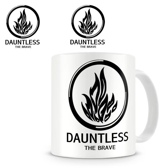 Taza Divergente. Dauntless The Brave (Osadía)