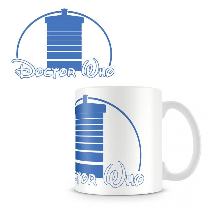 Taza Doctor Who. Disney