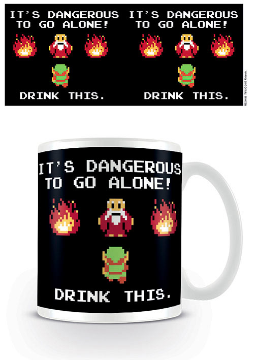 Taza Drink this. The Legend of Zelda