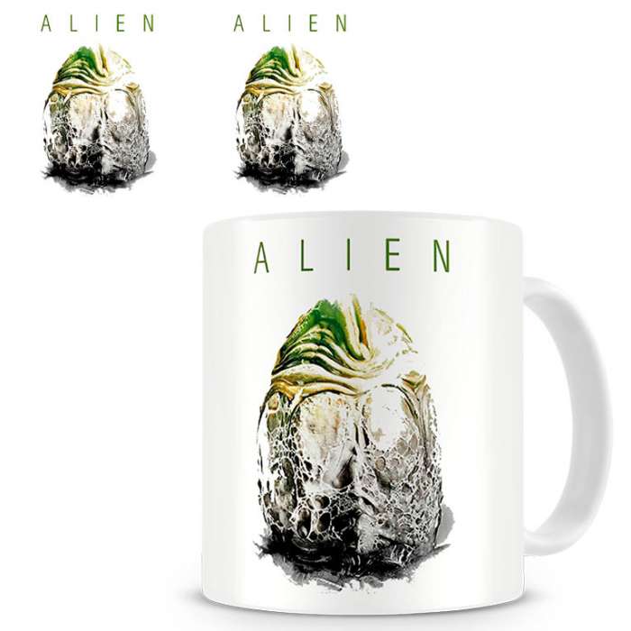 Taza Egg (huevo). Alien