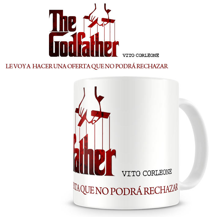 Taza El Padrino (The Godfather). Frases célebres del cine