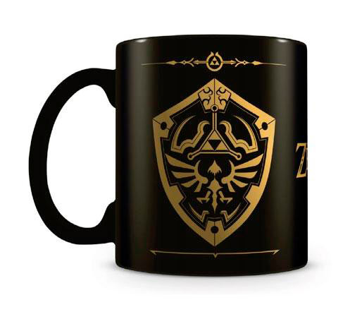 Taza Foil Hylian Shield. The Legend of Zelda