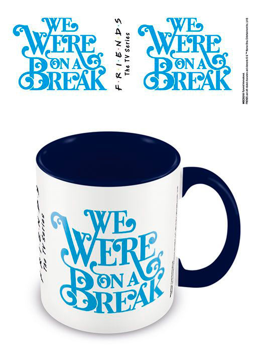 Taza Friends Coloured Inner On a Break