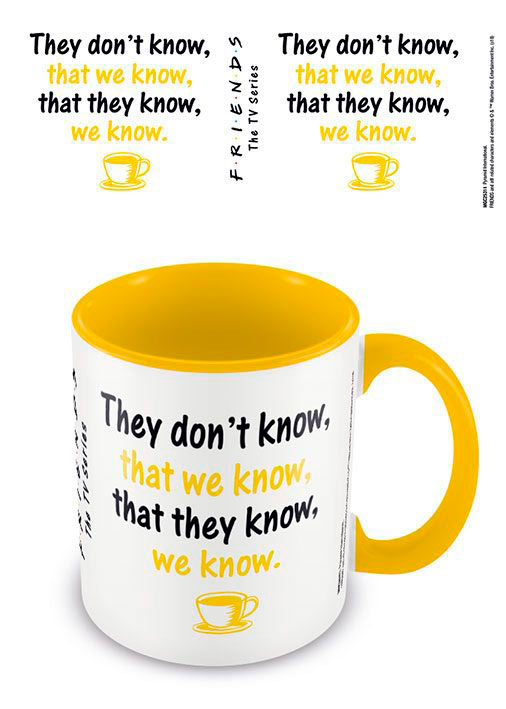 Taza Friends Coloured Inner We Know