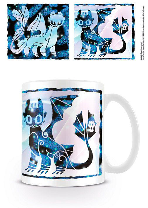 Taza Fury Dragons. Cómo entrenar a tu dragón: El Mundo Oculto