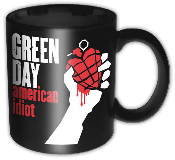 Taza Green Day. American Idiot