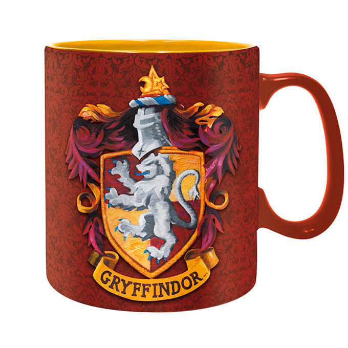 Taza Gryffindor Harry Potter. Emblema y definición