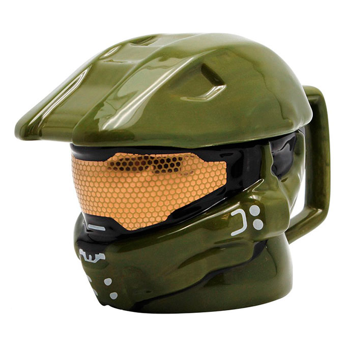 Taza Halo 3D. Master Chief.