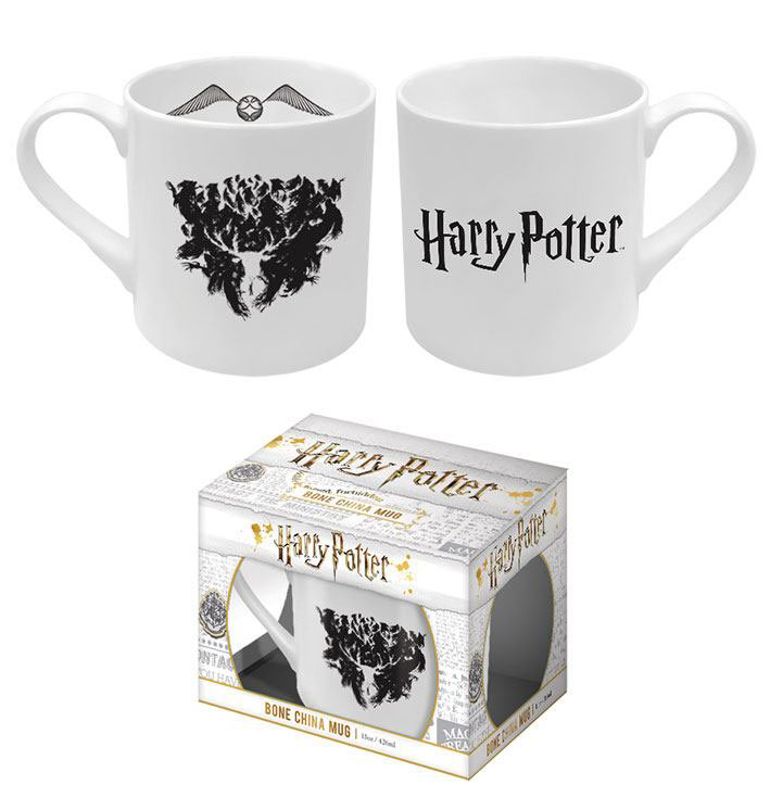 Taza Harry Potter Expecto Patronum de porcelana. Bone China
