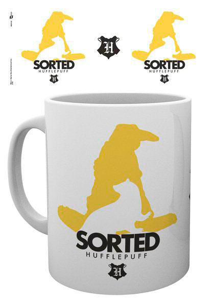 Taza Harry Potter Sorted Hufflepuff