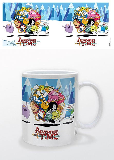 Taza Hora de Aventuras. Rodando