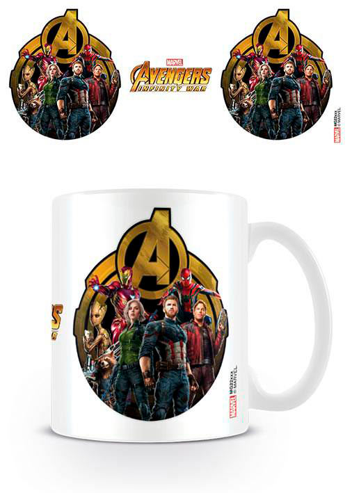 Taza Icon Of Heroes. Vengadores: Infinity War