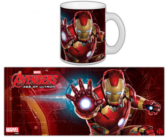 Taza Iron Man. Los Vengadores: la era de Ultrón