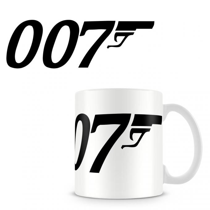 Taza James Bond. 007
