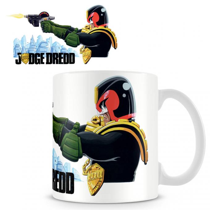 Taza Juez Dredd (Judge Dredd). Disparo
