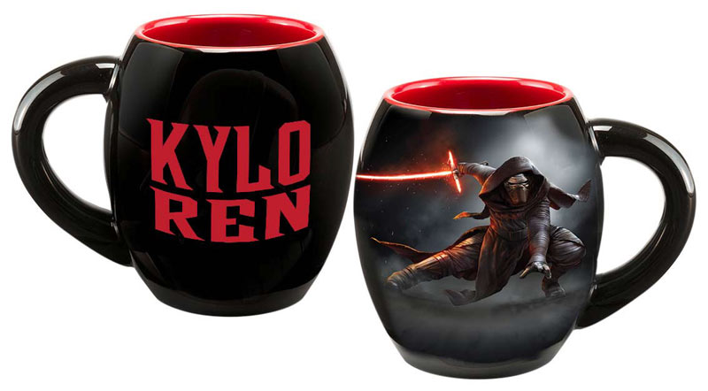 Taza Kylo Ren. Star Wars Episodio VII. Edición Deluxe. Gran Capacidad. Joy Toy