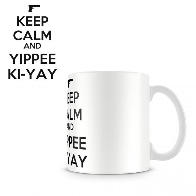 Taza La Jungla de Cristal. Keep Calm