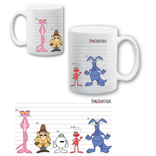 Taza La Pantera Rosa. Rueda de reconocimineto