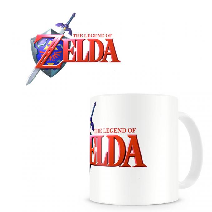 Taza Legend of Zelda. Logo