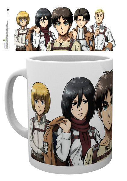 Taza Lineup. Attack on Titan