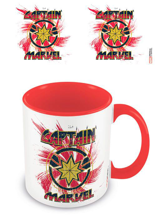 Taza Logo Capitana Marvel