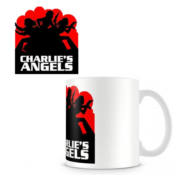 Taza Los Angeles de Charlie. Logo