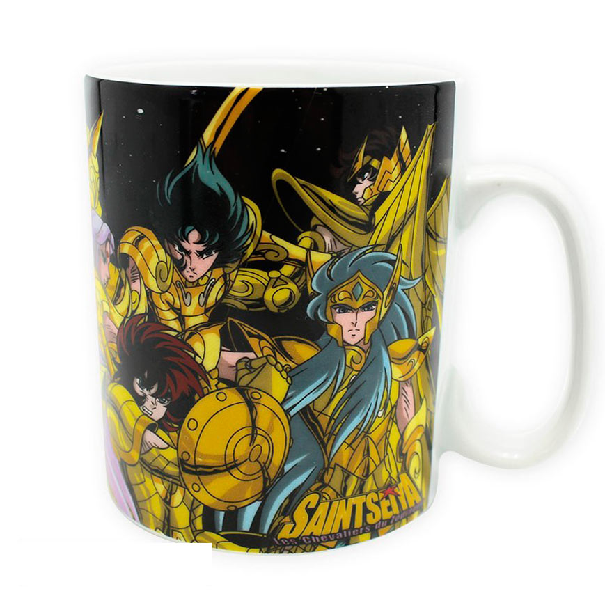 Taza Los Caballeros del Zodiaco