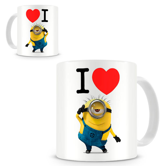 Taza Los Minions. I love Minions