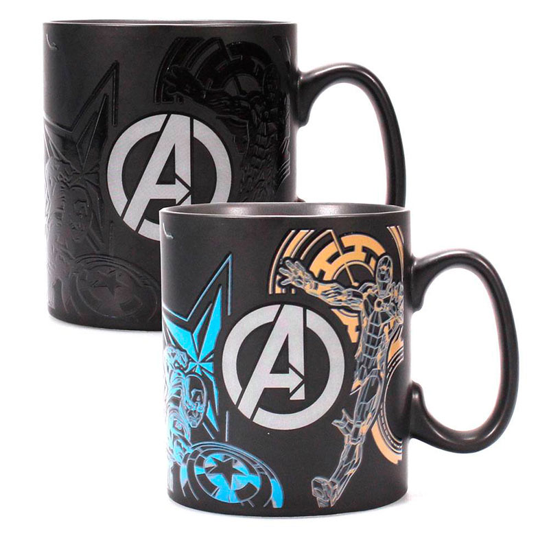 Taza Los Vengadores térmica. Marvel Cómics